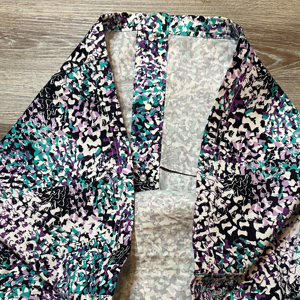 Christopher & Banks Colorful Patterned Short Jacket - Picture 8 of 8